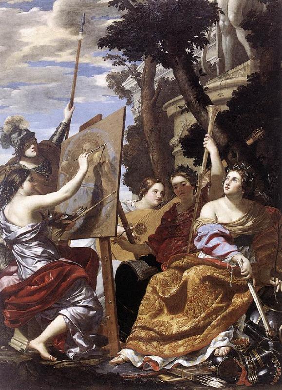 Simon Vouet Allegory of Peace oil painting image